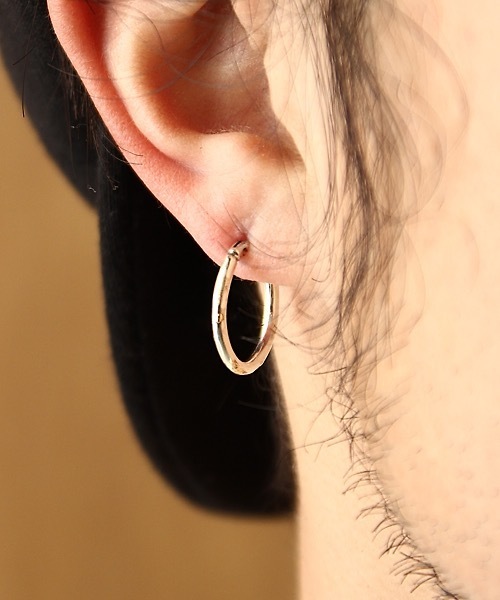 VIVIFY（ビビファイ）の「ピアス/フープ(L)/ゴールドダスト（ピアス（片耳用）・メンズ・シルバー×ゴールド/その他2/その他3・FREE）」の6枚目の写真
