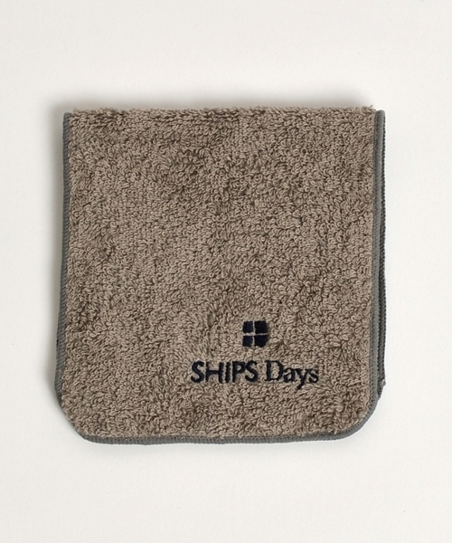 SHIPS Days(シップスデイズ)の「SHIPS Days: 今治 ポケットイン ハンドタオル◇(ハンカチ/ハンドタオル)」|グレー