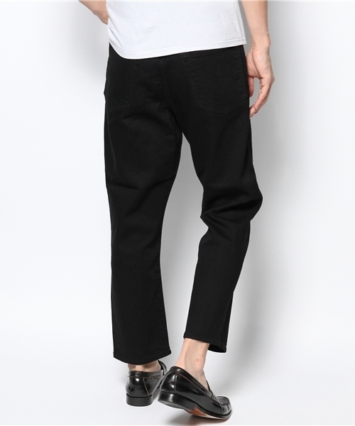 lideal（リデアル）の「lideal(リディアル)×Lui's ブラックサルエルデニムパンツ（デニムパンツ・メンズ・ブラック・30/32/28）」の3枚目の写真