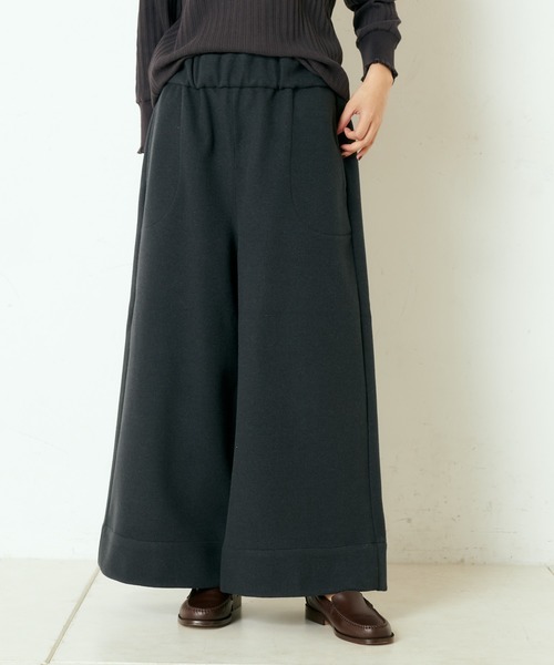 PUAL CE CIN（ピュアルセシン）の「ＷゴムワイドＰＴ（その他パンツ・レディース・ベージュ/カーキ/チャコールグレー/ネイビー・FREE）」の2枚目の写真