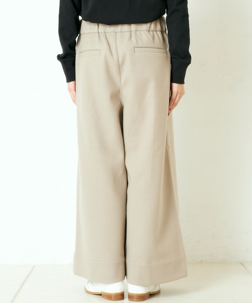 PUAL CE CIN（ピュアルセシン）の「ＷゴムワイドＰＴ（その他パンツ・レディース・ベージュ/カーキ/チャコールグレー/ネイビー・FREE）」の5枚目の写真