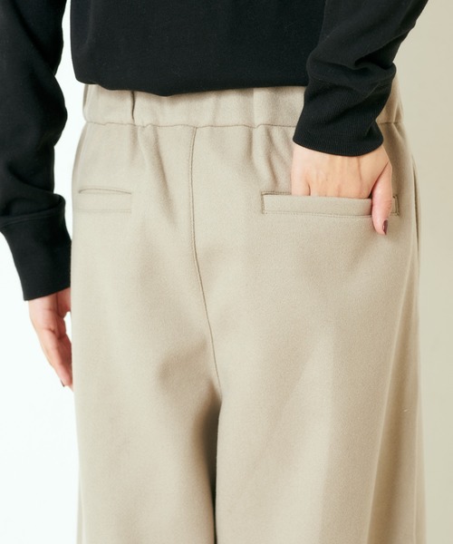 PUAL CE CIN（ピュアルセシン）の「ＷゴムワイドＰＴ（その他パンツ・レディース・ベージュ/カーキ/チャコールグレー/ネイビー・FREE）」の9枚目の写真