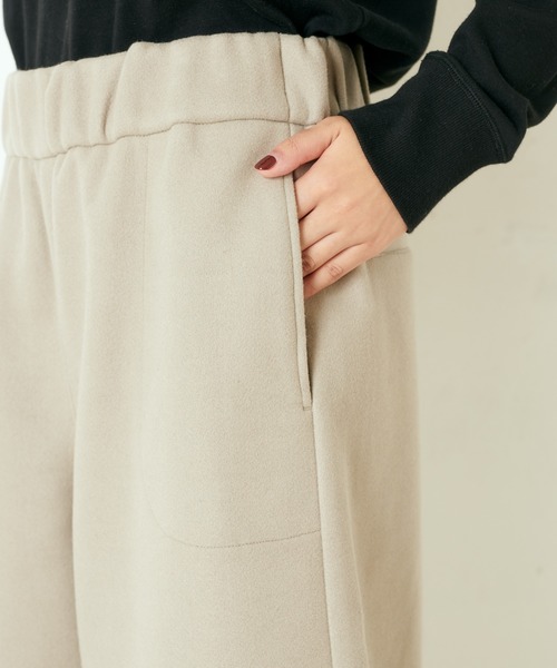 PUAL CE CIN（ピュアルセシン）の「ＷゴムワイドＰＴ（その他パンツ・レディース・ベージュ/カーキ/チャコールグレー/ネイビー・FREE）」の17枚目の写真