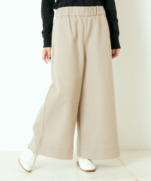 PUAL CE CIN（ピュアルセシン）の「ＷゴムワイドＰＴ（その他パンツ・レディース・ベージュ/カーキ/チャコールグレー/ネイビー・FREE）」の6枚目の写真