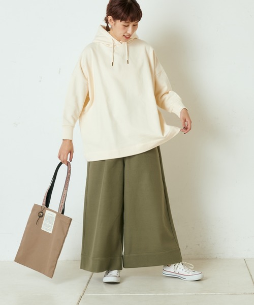 PUAL CE CIN（ピュアルセシン）の「ＷゴムワイドＰＴ（その他パンツ・レディース・ベージュ/カーキ/チャコールグレー/ネイビー・FREE）」の11枚目の写真