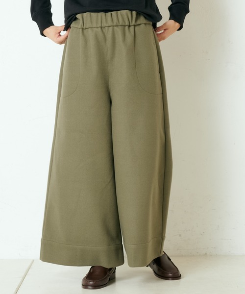 PUAL CE CIN（ピュアルセシン）の「ＷゴムワイドＰＴ（その他パンツ・レディース・ベージュ/カーキ/チャコールグレー/ネイビー・FREE）」の15枚目の写真