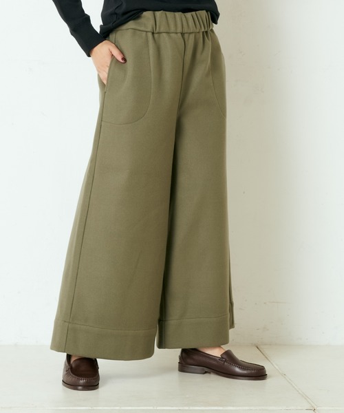PUAL CE CIN（ピュアルセシン）の「ＷゴムワイドＰＴ（その他パンツ・レディース・ベージュ/カーキ/チャコールグレー/ネイビー・FREE）」の19枚目の写真