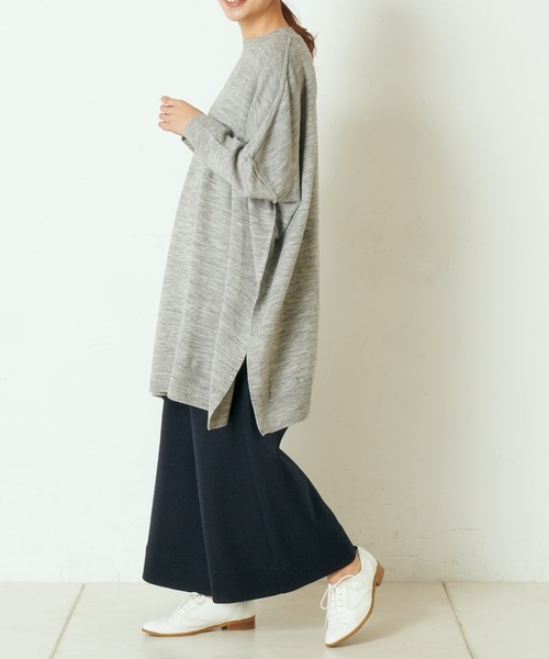 PUAL CE CIN（ピュアルセシン）の「ＷゴムワイドＰＴ（その他パンツ・レディース・ベージュ/カーキ/チャコールグレー/ネイビー・FREE）」の12枚目の写真