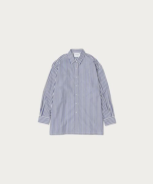 BEAUTY&YOUTH UNITED ARROWS(ビューティーアンドユースユナイテッドアローズ)の「BY∴ TRADITIONAL 100/2 コットンワイドシャツ ◆(シャツ/ブラウス・レディース・ホワイト/その他3/コバルトブルー/その他1・38/36)」の3枚目の写真