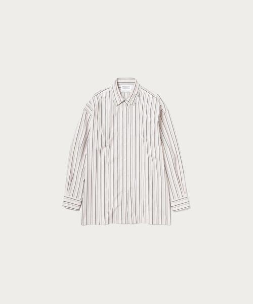 BEAUTY&YOUTH UNITED ARROWS(ビューティーアンドユースユナイテッドアローズ)の「BY∴ TRADITIONAL 100/2 コットンワイドシャツ ◆(シャツ/ブラウス・レディース・ホワイト/その他3/コバルトブルー/その他1・38/36)」の4枚目の写真