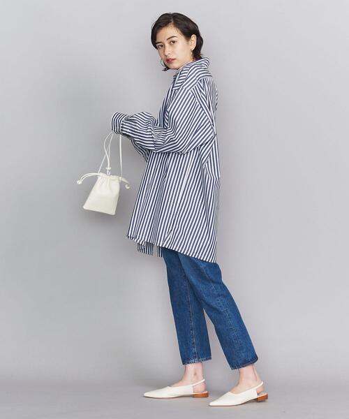 BEAUTY&YOUTH UNITED ARROWS(ビューティーアンドユースユナイテッドアローズ)の「BY∴ TRADITIONAL 100/2 コットンワイドシャツ ◆(シャツ/ブラウス・レディース・ホワイト/その他3/コバルトブルー/その他1・38/36)」の13枚目の写真