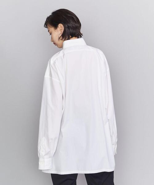 BEAUTY&YOUTH UNITED ARROWS(ビューティーアンドユースユナイテッドアローズ)の「BY∴ TRADITIONAL 100/2 コットンワイドシャツ ◆(シャツ/ブラウス・レディース・ホワイト/その他3/コバルトブルー/その他1・38/36)」の17枚目の写真