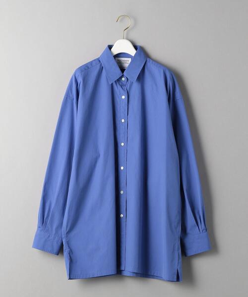 BEAUTY&YOUTH UNITED ARROWS(ビューティーアンドユースユナイテッドアローズ)の「BY∴ TRADITIONAL 100/2 コットンワイドシャツ ◆(シャツ/ブラウス・レディース・ホワイト/その他3/コバルトブルー/その他1・38/36)」の18枚目の写真