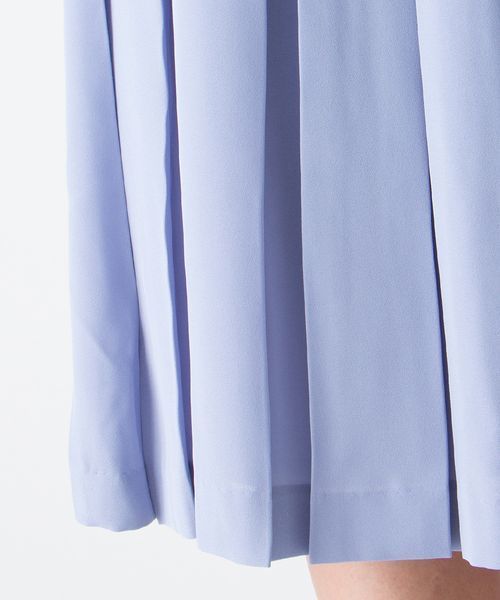 VIS（ビス）の「【with11月号掲載】ボックス入りプリーツスカート（スカート・レディース・サンドベージュ/サックスブルー/ピンク・MEDIUM/SMALL）」の9枚目の写真