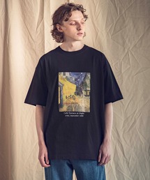 EMMA CLOTHES | ART×EMMA CLOTHES別注 アート転写プリントビックシルエット半袖カットソー グラフィック カットソー(Tシャツ/カットソー)