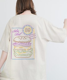 EMMA CLOTHES | ART×EMMA CLOTHES別注 アート転写プリントビックシルエット半袖カットソー バックプリント グラフィック カットソー(Tシャツ/カットソー)