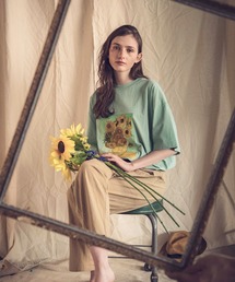 EMMA CLOTHES | ART×EMMA CLOTHES別注 アート転写プリントビックシルエット半袖カットソー(Tシャツ/カットソー)