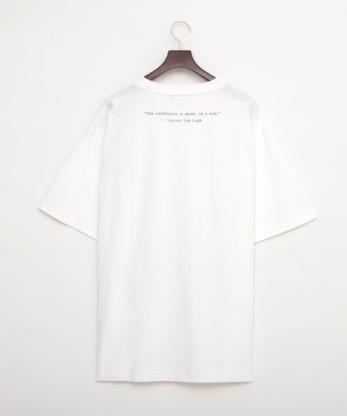 ART×EMMA CLOTHES別注 アート転写プリントビッグシルエット半袖