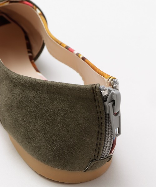 チャイハネ（チャイハネ）の「【チャイハネ】レトロモダンオープントゥパンプス（パンプス・レディース・ブラック/ベージュ/ブラウン/カーキ・MEDIUM/LARGE）」の9枚目の写真