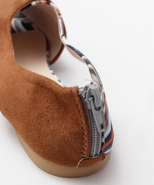 チャイハネ（チャイハネ）の「【チャイハネ】レトロモダンオープントゥパンプス（パンプス・レディース・ブラック/ベージュ/ブラウン/カーキ・MEDIUM/LARGE）」の17枚目の写真