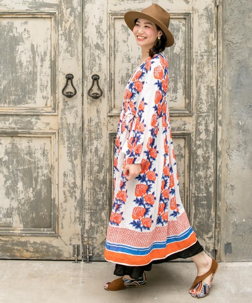 チャイハネ（チャイハネ）の「【チャイハネ】レトロモダンオープントゥパンプス（パンプス・レディース・ブラック/ベージュ/ブラウン/カーキ・MEDIUM/LARGE）」の20枚目の写真