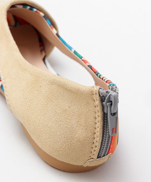 チャイハネ（チャイハネ）の「【チャイハネ】レトロモダンオープントゥパンプス（パンプス・レディース・ブラック/ベージュ/ブラウン/カーキ・MEDIUM/LARGE）」の22枚目の写真