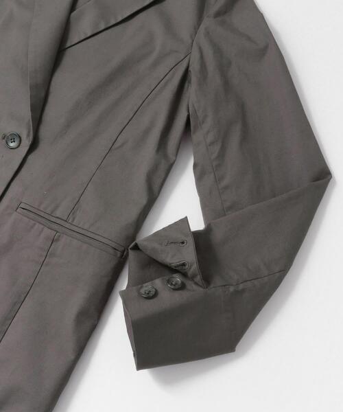 URBAN RESEARCH DOORS（アーバンリサーチドアーズ）の「コットンリネンストレッチWジャケット（その他アウター・レディース・ライトベージュ/チャコールグレー・ONE）」の19枚目の写真