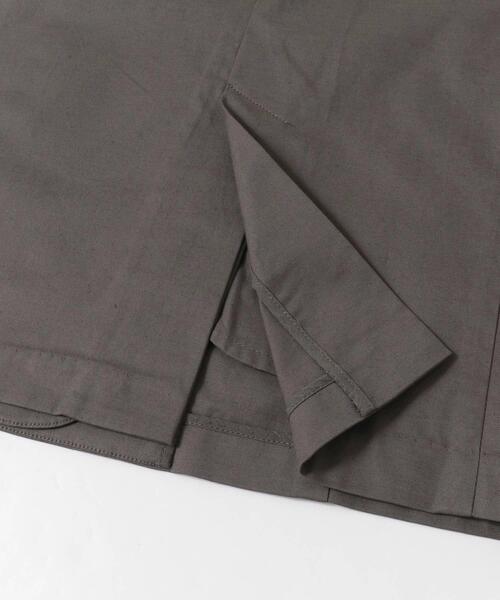 URBAN RESEARCH DOORS（アーバンリサーチドアーズ）の「コットンリネンストレッチWジャケット（その他アウター・レディース・ライトベージュ/チャコールグレー・ONE）」の21枚目の写真