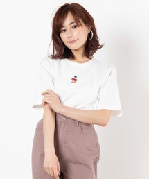 WEGO | WEGO/チェリーワンポイントTシャツ(Tシャツ/カットソー)