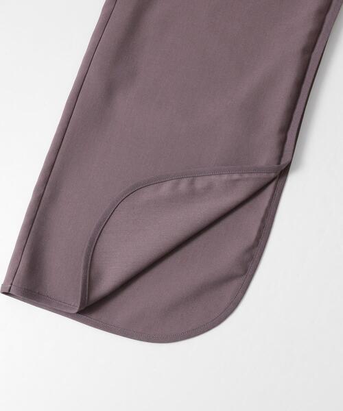 LAATO（ラート）の「PIPING SLIT PANTS（その他パンツ・レディース・グレー/オフホワイト/ストライプ・38/36）」の6枚目の写真