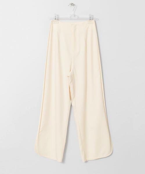 LAATO（ラート）の「PIPING SLIT PANTS（その他パンツ・レディース・グレー/オフホワイト/ストライプ・38/36）」の12枚目の写真