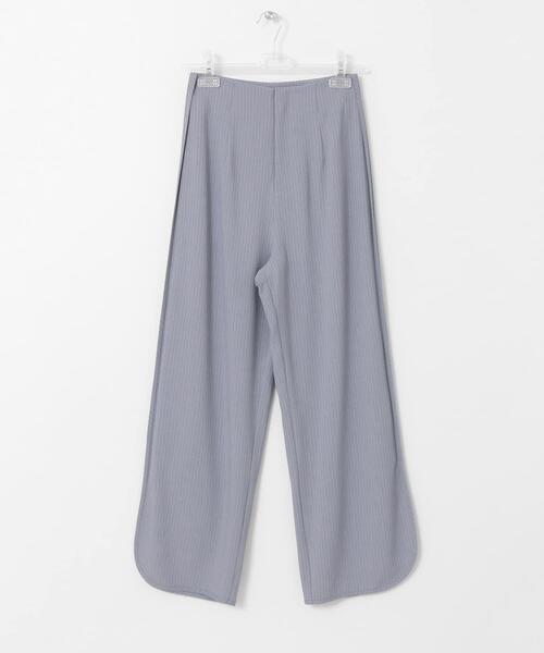 LAATO（ラート）の「PIPING SLIT PANTS（その他パンツ・レディース・グレー/オフホワイト/ストライプ・38/36）」の14枚目の写真