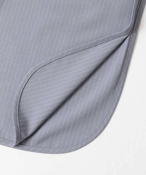 LAATO（ラート）の「PIPING SLIT PANTS（その他パンツ・レディース・グレー/オフホワイト/ストライプ・38/36）」の15枚目の写真