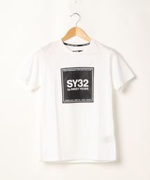 SY32 by SWEET YEARS(エスワイサーティトゥバイスィートイヤーズ)の「/SY32 by SWEET YEARS/SQUARE LOGO T(Tシャツ/カットソー)」