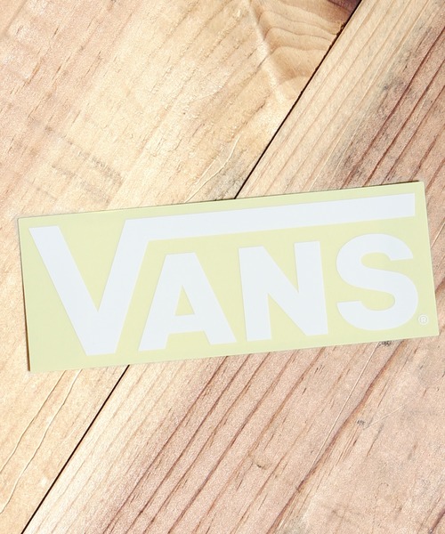 VANS(バンズ)の「VANS/ヴァンズ VANS Logo STICKER S ステッカー(ステッカー/テープ・メンズ・レッド/ホワイト/ネイビー・FREE)」の5枚目の写真