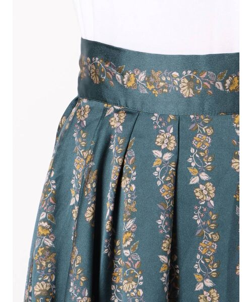 dazzlin（ダズリン）の「オリエンタルアートスカート（スカート・レディース・アイボリー/ブラック/ブルー・FREE）」の14枚目の写真