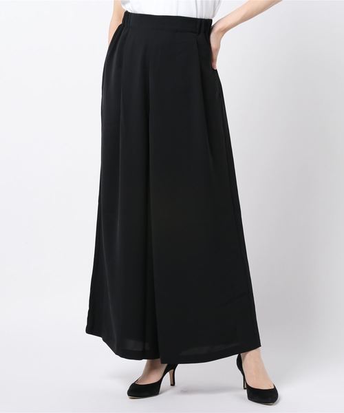 AMERICAN HOLIC(アメリカンホリック)の「センタータックリラックスワイドパンツ1 *(その他パンツ・レディース・ドット/ブラック/その他14・M/L)」の8枚目の写真