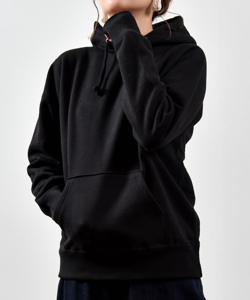 TRUSS(トラス)の「2- 12.4oz heavy weight Pullover Hoodie(パーカー・レディース・ホワイト/ブラック/ヘザーグレー/ネイビー・S/M/L/XL)」の17枚目の写真