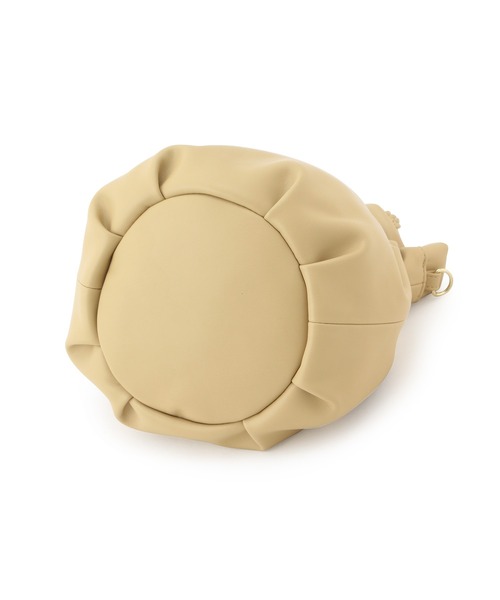 ROPE' PICNIC(ロペピクニック)の「ツイストハンドルシャーリングラウンドトート&ショルダーバッグ(ショルダーバッグ・レディース・ブラック/ベージュ系その他・FREE)」の11枚目の写真