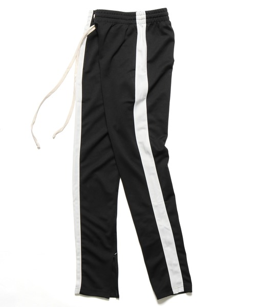 美品 EPTM エピトミ TECHNO TRACK PANTS サイドライン入り 裾ジップ スキニージャージ トラックパンツ size S USA製 スリム テーパード TECHNO TRACK PANTS トラックパンツ | ASYLUM[アサイラム]