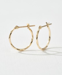 Jewel closet by L&Co.（ジュエルクローゼットバイエルアンドコー）の「K10 フープ ピアス（ピアス（両耳用）・レディース）」