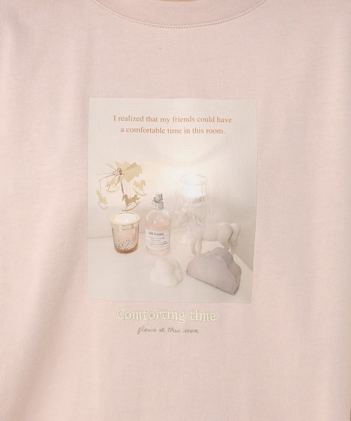 one after another NICE CLAUP（ワンアフターアナザーナイスクラップ）の「プリントアソートスウェット（Tシャツ/カットソー・レディース・ピンク/レッド/オフホワイト/ブラック・FREE）」の10枚目の写真