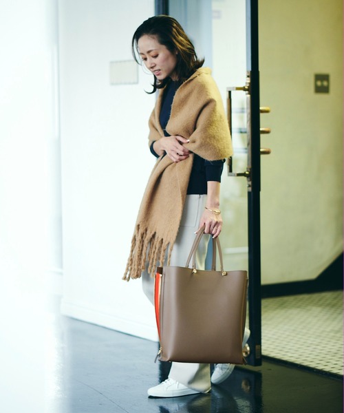 トートバッグ 【新色追加】【E'POR】【A4対応】Y bag Large（サイド