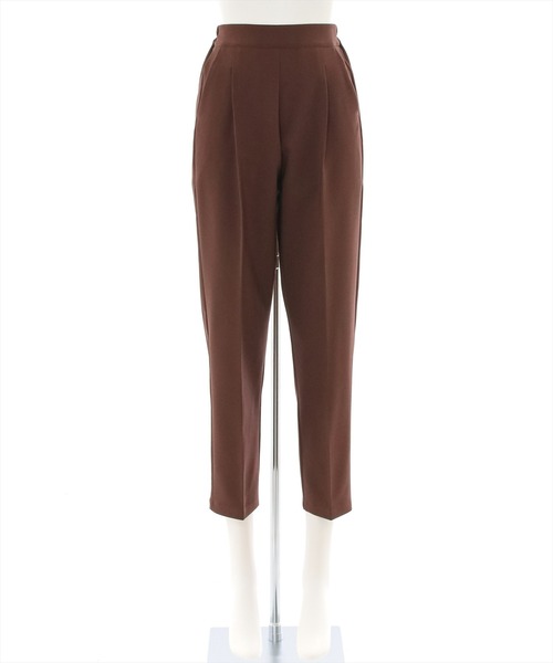 【WEB限定】ストレッチセンタープレステーパードパンツ/スラックス