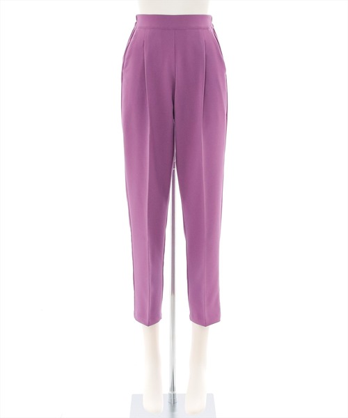 【WEB限定】ストレッチセンタープレステーパードパンツ/スラックス