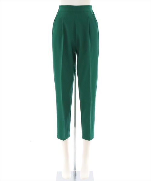 【WEB限定】ストレッチセンタープレステーパードパンツ/スラックス