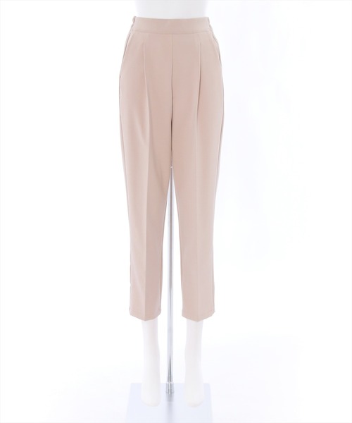 【WEB限定】ストレッチセンタープレステーパードパンツ/スラックス