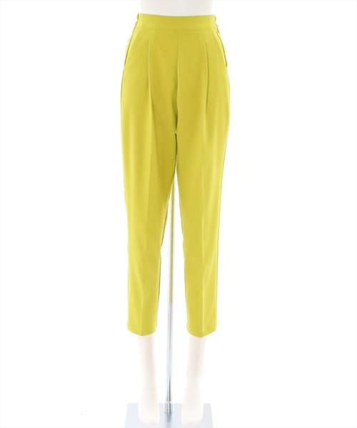 【WEB限定】ストレッチセンタープレステーパードパンツ/スラックス