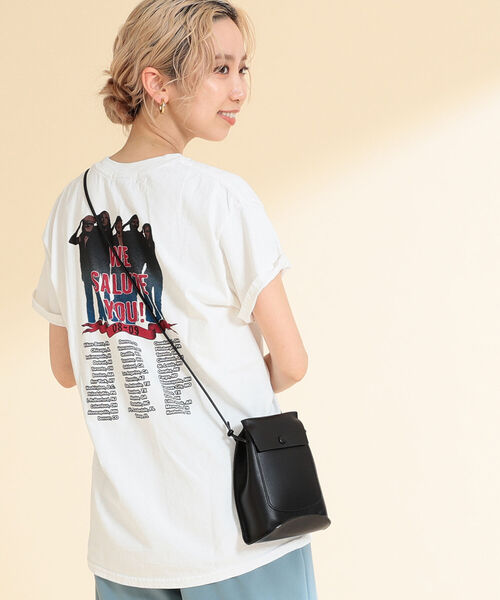 Ray BEAMS（レイビームス）の「GOOD ROCK SPEED / AC/DC 08-09 Tシャツ（Tシャツ/カットソー・レディース・ホワイト・ONE SIZE）」の4枚目の写真