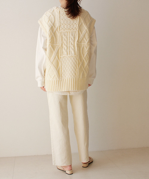 MODE ROBE（モードローブ）の「ストレートデニムパンツ（デニムパンツ・レディース・ブルー/ライトグレー/ホワイト/ライトブルー・M/S）」の5枚目の写真